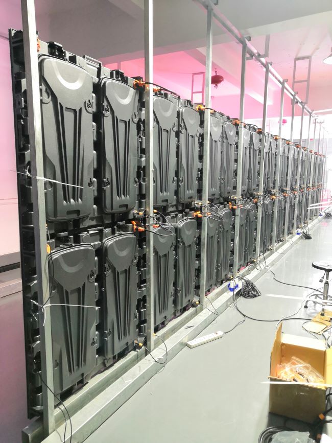 Ic Die Led Frame Rack Fixed P10 Outdoor LED Display 960x960mm With Die Casting Aluminum Frame