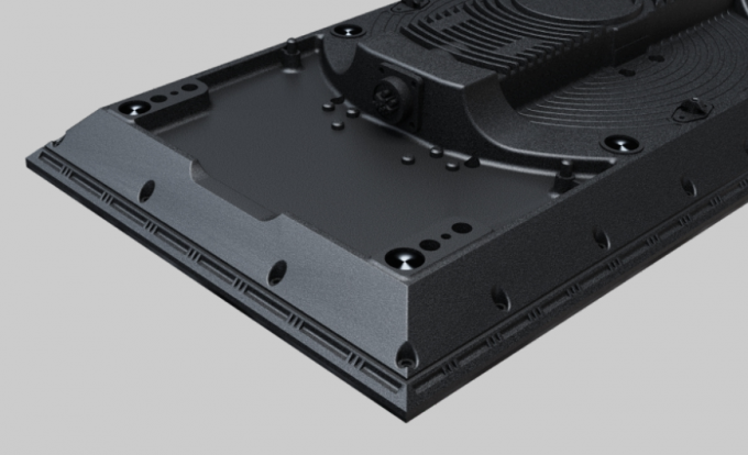 45° bevel edge design for shape splicing