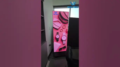 P1.25 Smart Poster LED Display Screen 600*1687.5mm Thickness 29.5mm Front Service