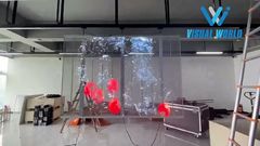 Un regard plus attentif : Écran LED transparent d'intérieur couleur P15.6, utilisation fixe ou location, double usage pour musée