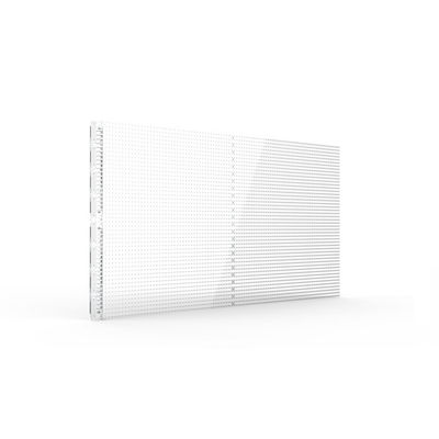 P8 Adhesive Transparent LED Display SMD2121 80% Transparency 3.5KG Per Panel