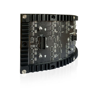 Indoor P2.5 Flexible LED Display Screen For Cylinder Mobius Ring 240x120mm
