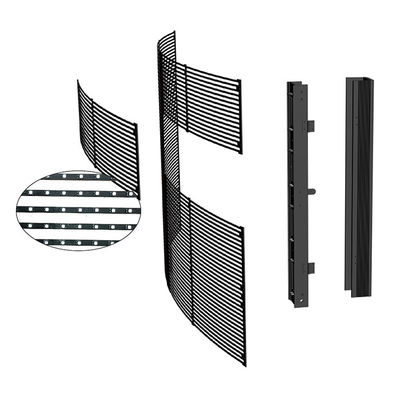 P7.8 Full Color Window Screen with 800-5500nits Brightness and 65% Transparency For Indoor Use