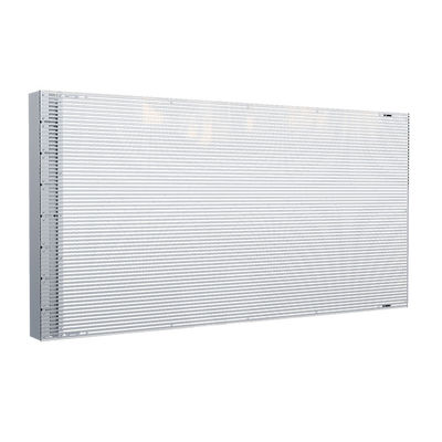 P4 Adhesive Transparent LED Display 240x1500mm Ultra Thin 2mm and Light 3.5KG Sqm