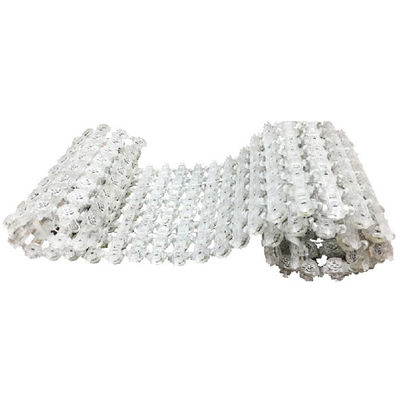 RGBW Transparent LED Mesh Screen Outdoor Flexible IP67 Dustproof