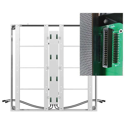 P3.9 Outdoor Fixed LED Display SMD1921 Aluminum Profile 6000nits Front Service IP65