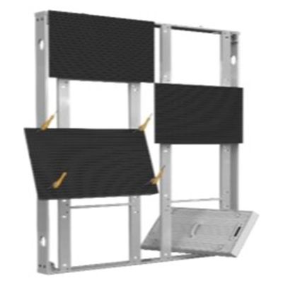 P3.9 Outdoor Fixed LED Display Screen SMD1921 6000nits Brightness Front Service