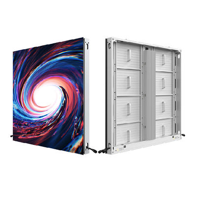 P3.9 Outdoor Fixed LED Display Screen 6000nits 1000x1000mm Aliuminum Profile Cabinet