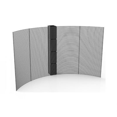 Soft Flexible Transparent LED Screen Display P7.8 Colorful Convex