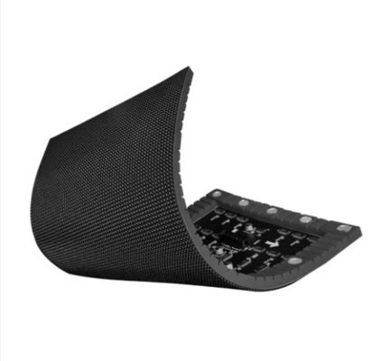 P4 Indoor Flexible LED Display Front Service 960×720mm Cabinet 120º Bendable