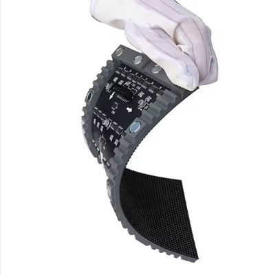 P1.875 Flexible LED Display Screen Magnets Front Service For Creative Designs