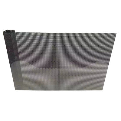 P3.9 Holographic Indoor Transparent LED Display 6kg/SQM Rear Service For Exhibitions