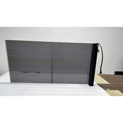 P3.9 Holographic Indoor Transparent LED Display Rear Service 6kg/SQM 16 bit