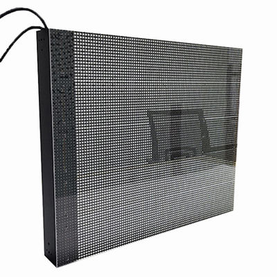 P3.9 Holographic Transparent LED Film Display 6kg/sqm Ultra Thin 6mm For Galleries
