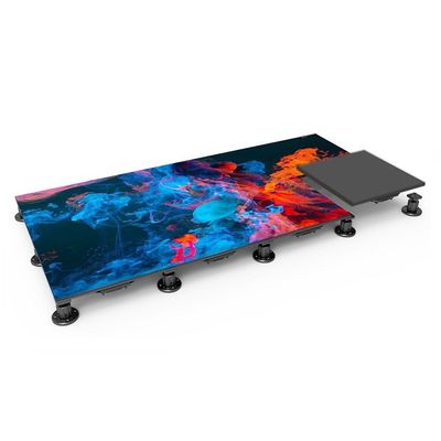 P3.91 Interactive LED Dance Floor Display High Load-Bearing For Retail Environments