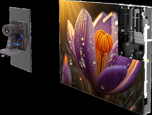 P0.9 P1.25 P1.9 COB Small Pixel Pitch Indoor LED Display With High Resolution Ultra Thin Cabinet