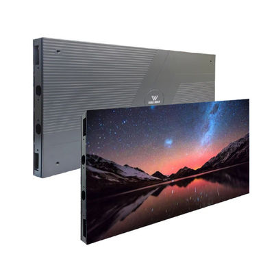 P1.56 Small Pixel Pitch LED Display 600x337.5mm COB Die-casting Aliuminum Cabinet