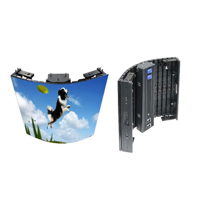 Outdoor Flexible LED Display with Maximum Bending Degree 75°,IP68 And High Refresh Rate