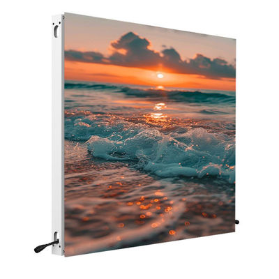 P3.9 Outdoor Fixed LED Display 6000nits 1000x1000mm Cabinet With Front Service