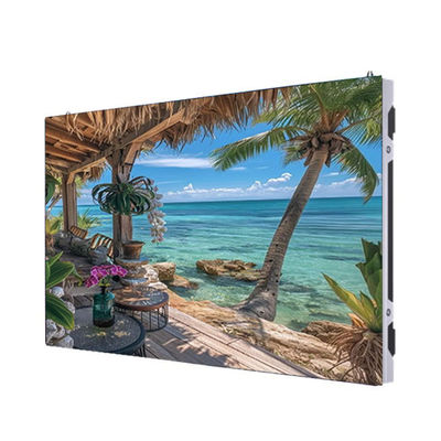 COB Μικρό Pixel Pitch Indoor LED Display Cabinet Υλικό Χύτευση με πεδίο ψεκασμού Αλουμίνιο