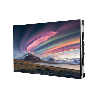 COB Μικρό Pixel Pitch Indoor LED Display Cabinet Υλικό Χύτευση με πεδίο ψεκασμού Αλουμίνιο