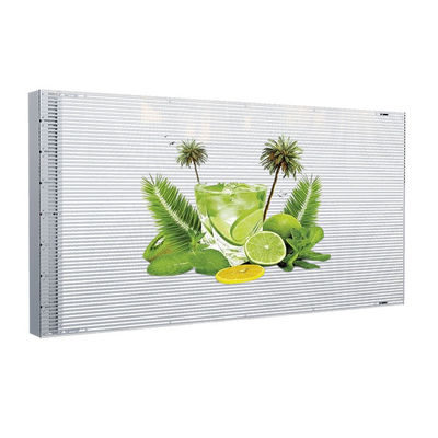P3.9 P6.25 Indoor Holographic 70% Transparent LED Display 5000nits Brightness IP42
