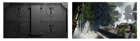 P3.75 Outdoor Fixed LED Display Screen 960*540mm Cabinet With Lock 5000nits
