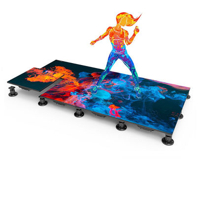 P2.97 Interactive Dance Floor LED Display 500*500 mm For Exhibitions