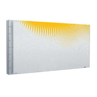 P4 Adhesive Transparent LED Display SMD1921 240x1500mm 3.5 kg Per Square Meter