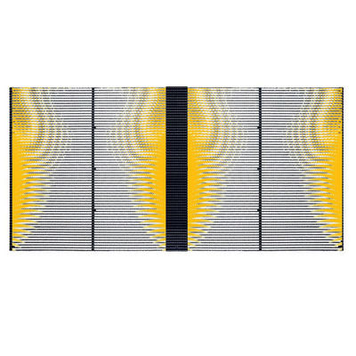 P5.2-10.4 Outdoor Transparent LED Display 5000nits 1000×500mm Cabinet Front Service