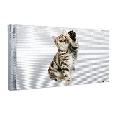 Indoor Holographic 70% Transparent LED Display High Enviroment Tolerance