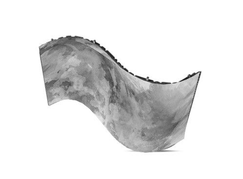 P1.25 Flexible LED Display Screen SMD1010 Iron With Painting Creative Designs