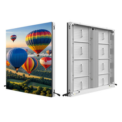 P3.9 Outdoor Fixed LED Display Screen 1000x1000mm High Brightness Front Service