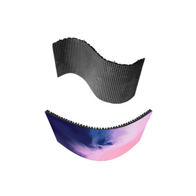 P1.875 Flexible LED Display Screen SMD1515 3840Hz Front Service Creative Designs