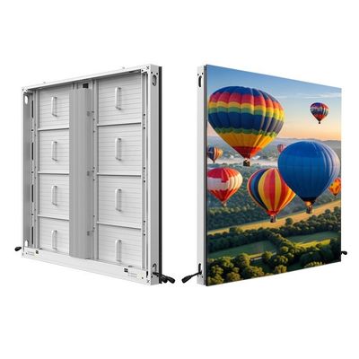 P3.9 Outdoor Fixed LED Display Screen SMD1921 6000nits Brightness Front Service