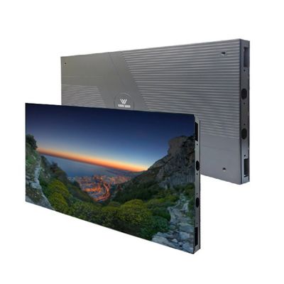 P0.9 Прекрасный светодиодный экран COB 600x337.5mm Кабинет для цифровой системы сигнализации