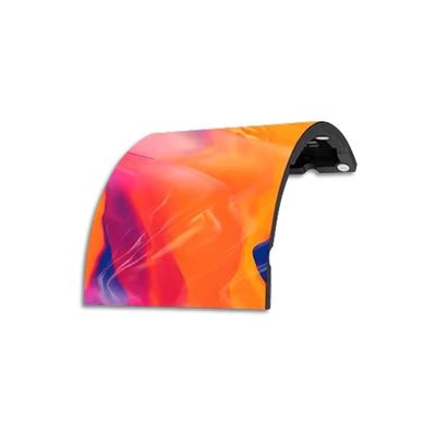 P1.25 Flexible LED Display Screen Magnets Front Service Iron With Painting