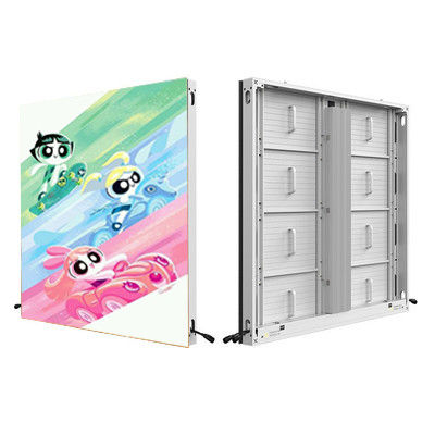 LED Screen In 90mm Thickness Aluminum Cabinet With Separate PowerBox