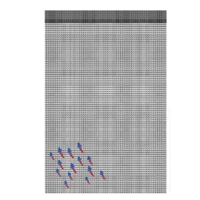 P3.9 Holographic Transparent LED Film Display 6kg/sqm Rear Service 85% Transparency