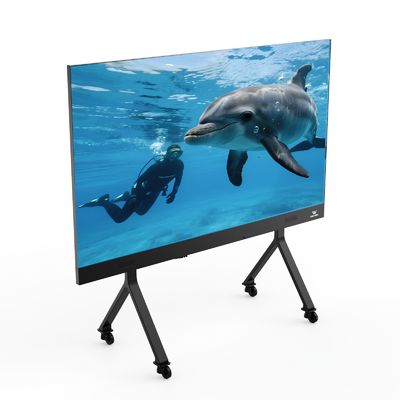 P1.25 Smart Poster LED Screen COB Wireless Screen Sharing Front Service 163"