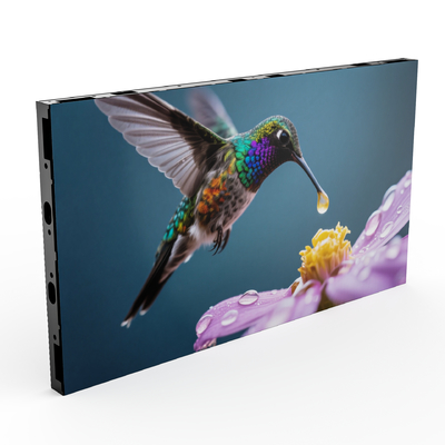 P0.9 COB Small Pixel Pitch LED Display Cabinet Weight 4kg Front Service