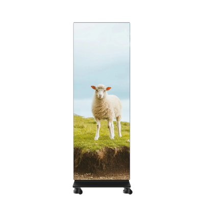 P1.25 LED Poster Display Flip-COB(common cathode) Cabinet 1x5 For Showing