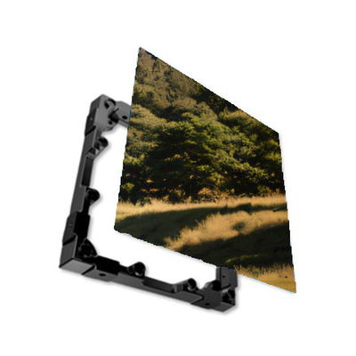 P6 Smart Outdoor Fixed LED Screen 45° Beveled Design IP67 For Activity