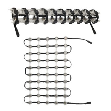 P110 LED Mesh Flexible Screen SMD2727 PC Material IP67 For Outdoor Use