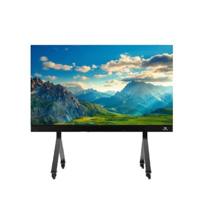 P0.7 COB Smart LED Poster Display 2400*1350mm Die-casting Aluminum 108" 16:9 Ratio