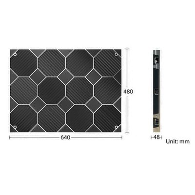 Σειρά P2 Zirca-G Εξωτερική σταθερή οθόνη LED Εξαιρετικά αθόρυβη για κέντρα ελέγχου στο σπίτι