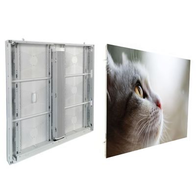 P6.67 Outdoor Fixed LED Display Aluminum Profile >6500nits For Roadside Poster