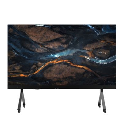 P0.7 Smart Poster Led Screen 6×6 COB >3840Hz Gray Scale 16bit For Presentation