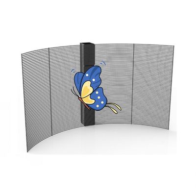 P5.2 Full Color Window Screen Aluminum Cabinet Weight 3.5 Kg For Indoor Atriums