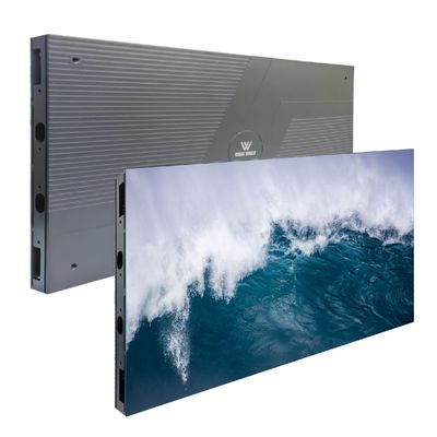 COB P1.56 Fine Pixel Pitch LED Display 600x337.5mm Cabinet With Die-casting Aliuminum Material